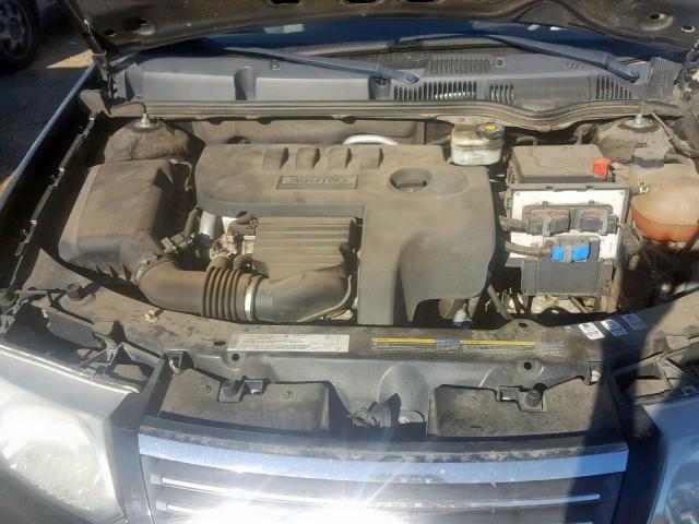 1G8AG52F45Z155985 - 2005 SATURN ION LEVEL BLACK photo 7