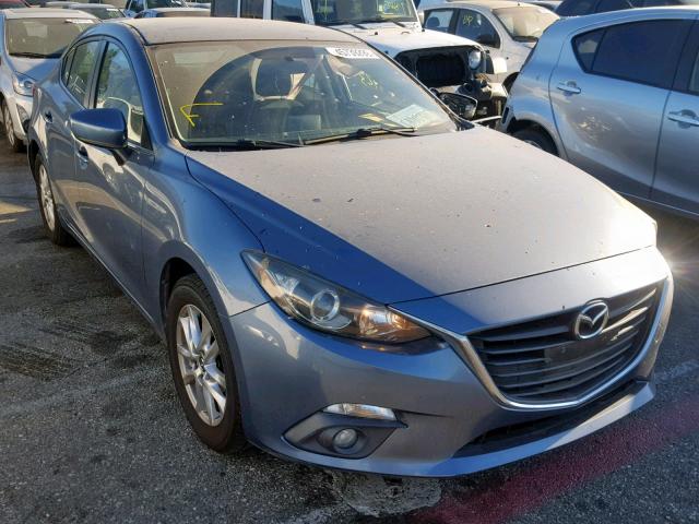 3MZBM1V72FM162451 - 2015 MAZDA 3 TOURING BLUE photo 1