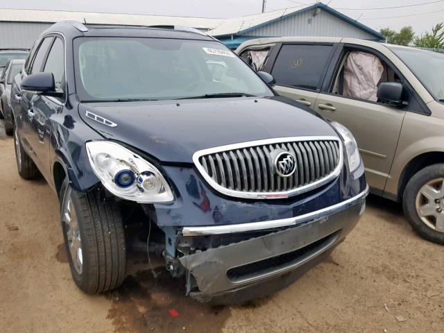 5GAKVCED4CJ301183 - 2012 BUICK ENCLAVE BLACK photo 1