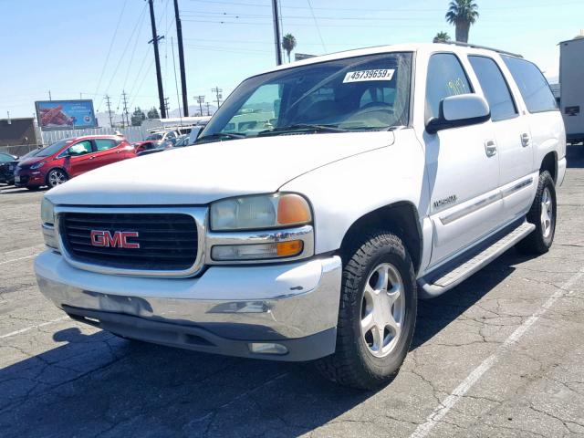 1GKEC16T33J124156 - 2003 GMC YUKON XL C WHITE photo 2