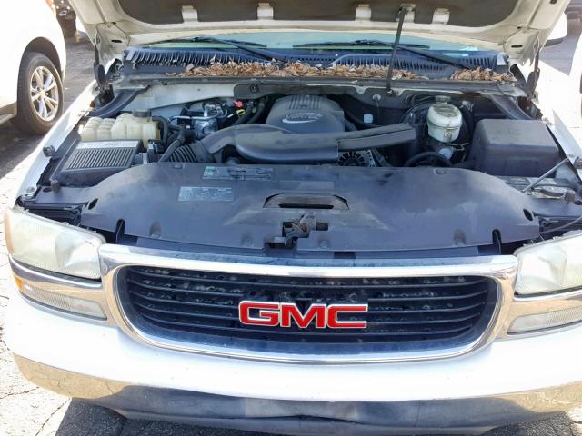 1GKEC16T33J124156 - 2003 GMC YUKON XL C WHITE photo 7