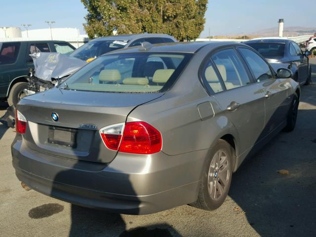 WBAVC53557FZ77561 - 2007 BMW 328 I SULE GOLD photo 4