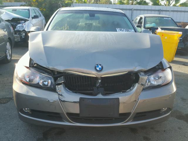 WBAVC53557FZ77561 - 2007 BMW 328 I SULE GOLD photo 9