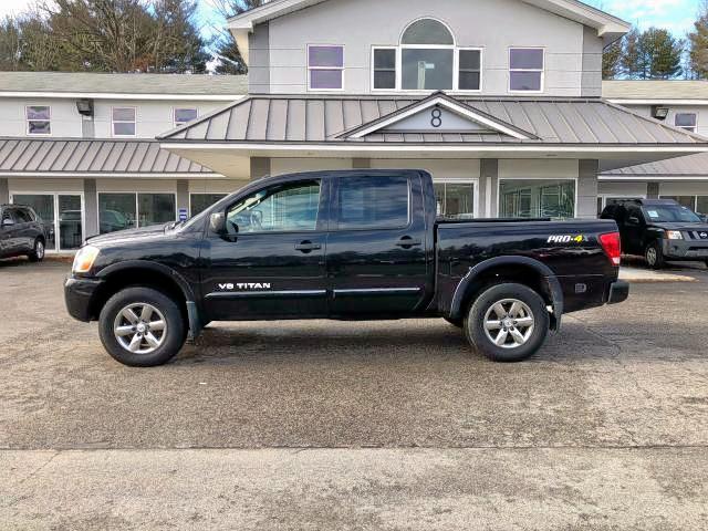 1N6AA0EC3EN500455 - 2014 NISSAN TITAN S BLACK photo 10