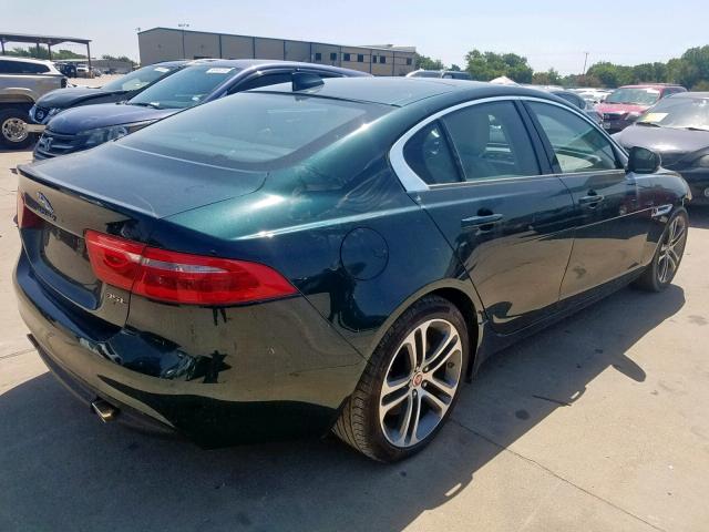 SAJAD4BV9HA961759 - 2017 JAGUAR XE PREMIUM GREEN photo 4