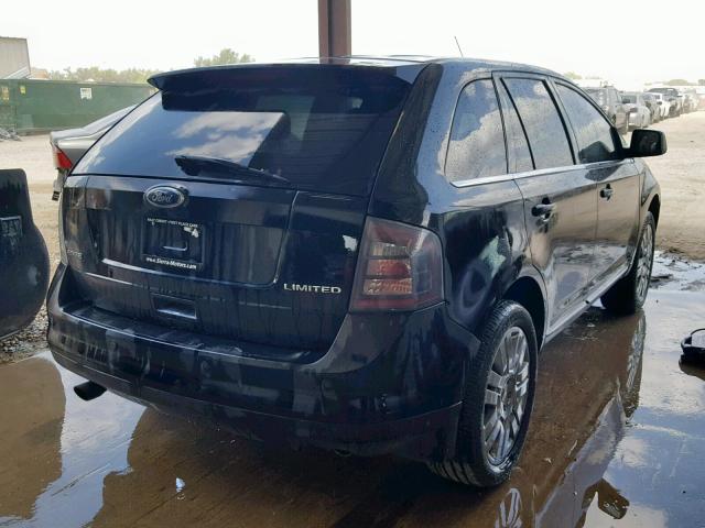 2FMDK39C78BA12114 - 2008 FORD EDGE LIMIT BLACK photo 4