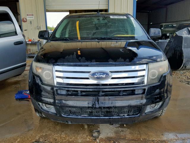 2FMDK39C78BA12114 - 2008 FORD EDGE LIMIT BLACK photo 9