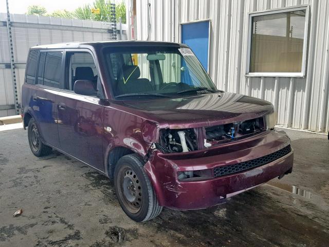 JTLKT324054000764 - 2005 TOYOTA SCION XB ბურგუნდია ფოტო 1