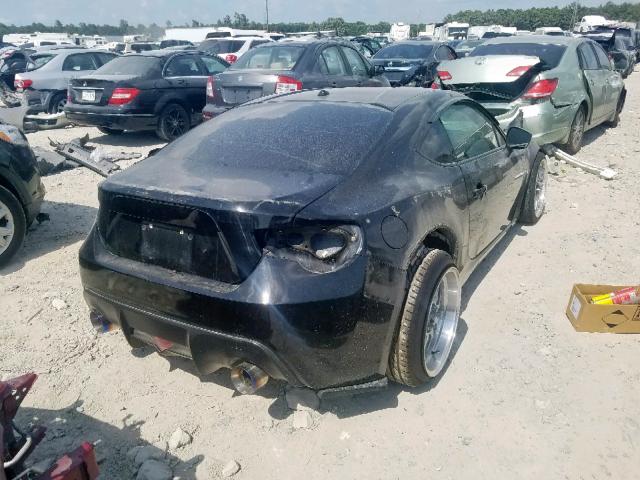 JF1ZNAA19D1705150 - 2013 TOYOTA SCION FR-S BLACK photo 4