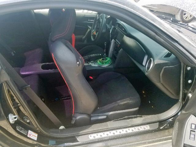 JF1ZNAA19D1705150 - 2013 TOYOTA SCION FR-S BLACK photo 5
