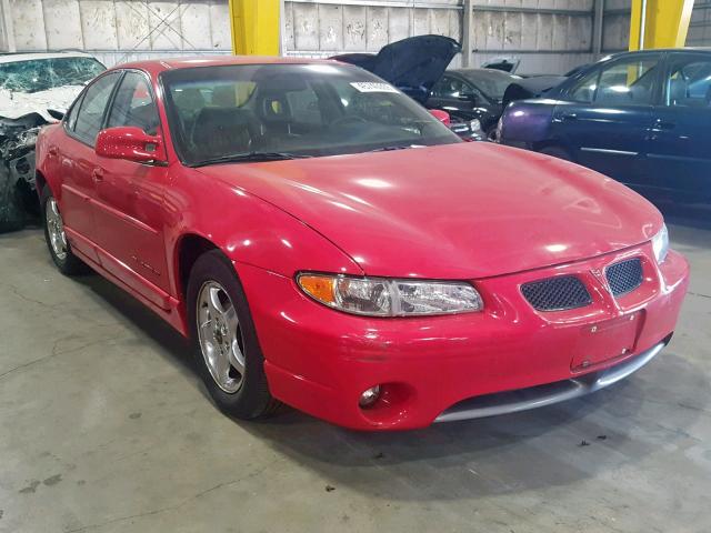 1G2WP52K8XF218720 - 1999 PONTIAC GRAND PRIX RED photo 1