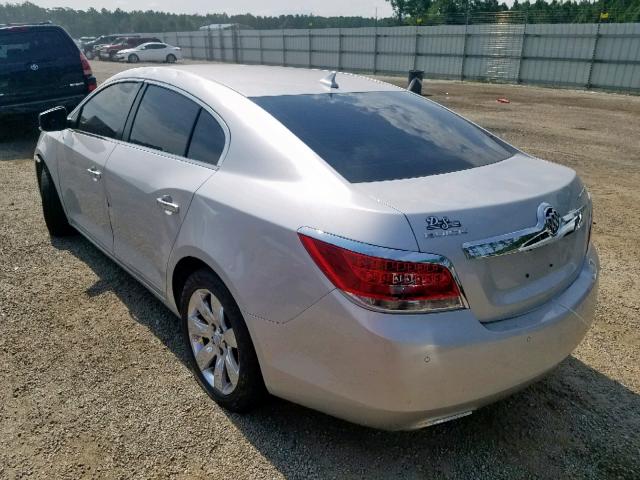 1G4GH5E36CF135777 - 2012 BUICK LACROSSE P SILVER photo 3