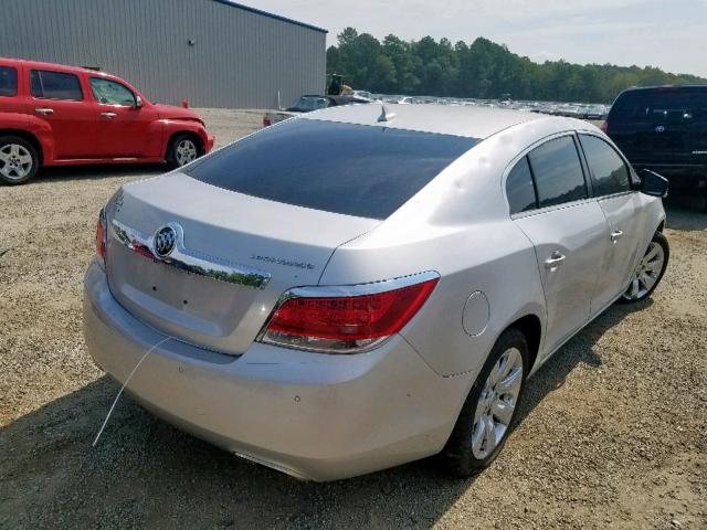 1G4GH5E36CF135777 - 2012 BUICK LACROSSE P SILVER photo 4