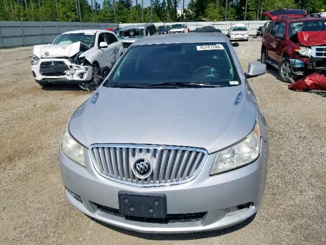 1G4GH5E36CF135777 - 2012 BUICK LACROSSE P SILVER photo 9