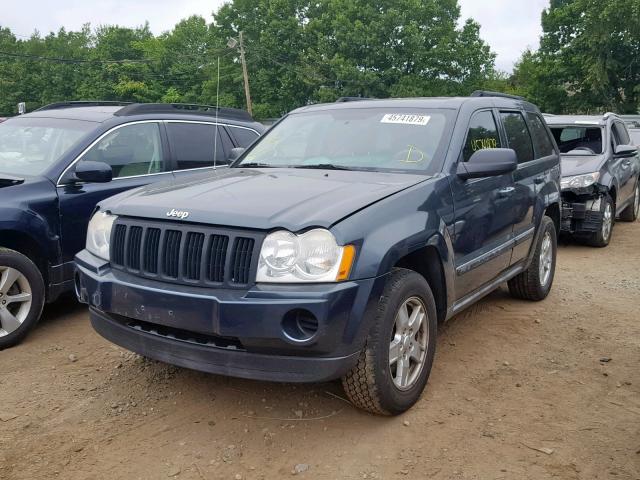 1J8GS48K17C579717 - 2007 JEEP GRAND CHER BLUE photo 2