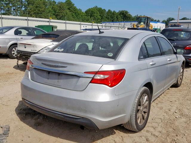 1C3BC1FB3BN500680 - 2011 CHRYSLER 200 TOURIN SILVER photo 4