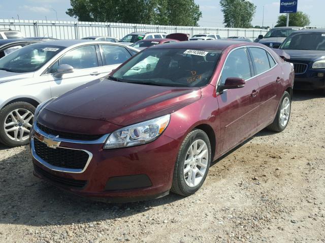 1G11C5SA2GF135057 - 2016 CHEVROLET MALIBU LIM 栗色 照片 2