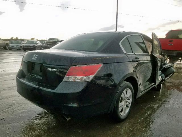 1HGCP2F46AA056861 - 2010 HONDA ACCORD LXP BLACK photo 4