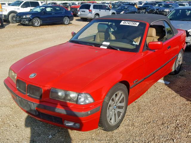 WBABJ5327SJC83817 - 1995 BMW 325 IC RED photo 2