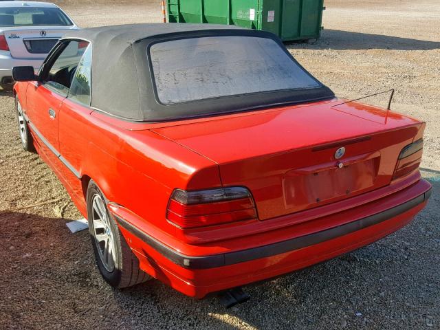 WBABJ5327SJC83817 - 1995 BMW 325 IC RED photo 3