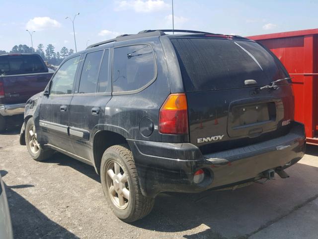 1GDKS13S132226267 - 2003 GMC ENVOY BLACK photo 3