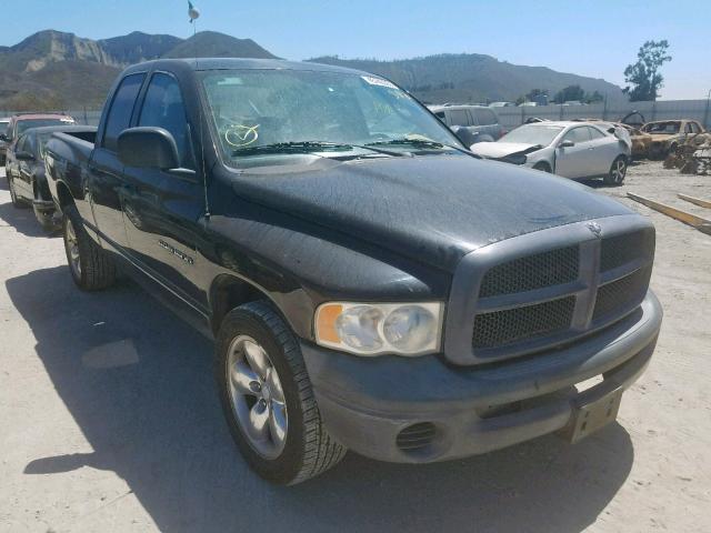 1D7HA18K15J515284 - 2005 DODGE RAM 1500 S BLACK photo 1