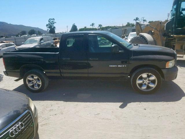 1D7HA18K15J515284 - 2005 DODGE RAM 1500 S BLACK photo 9