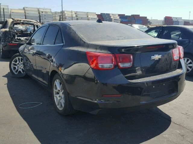 1G11C5SL8EF270252 - 2014 CHEVROLET MALIBU 1LT BLACK photo 3