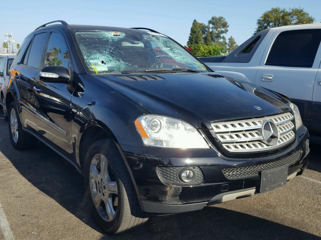 4JGBB86E56A072413 - 2006 MERCEDES-BENZ ML 350 BLACK photo 1