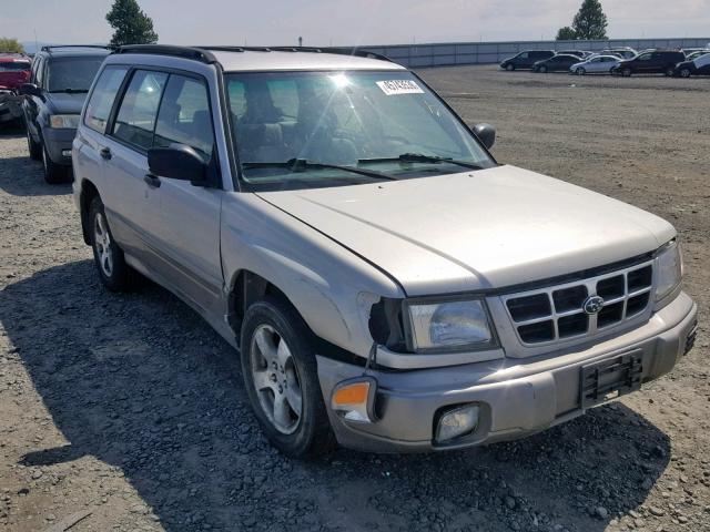 JF1SF6556YH715575 - 2000 SUBARU FORESTER S SILVER photo 1