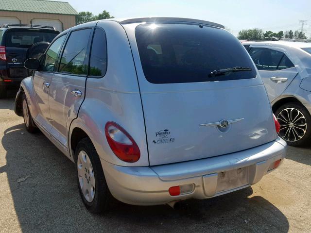 3A8FY48B18T140954 - 2008 CHRYSLER PT CRUISER SILVER photo 3