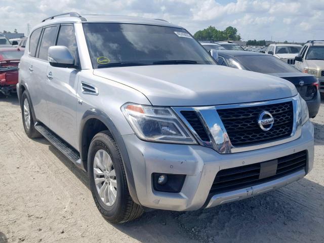 JN8AY2ND4J9052575 - 2018 NISSAN ARMADA SV SILVER photo 1