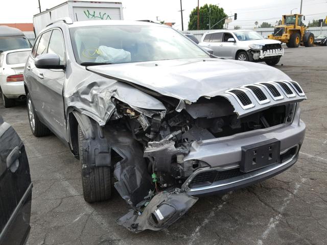 1C4PJLDBXGW247719 - 2016 JEEP CHEROKEE L SILVER photo 1