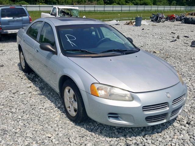 1B3EL46R22N130993 - 2002 DODGE STRATUS SE BLUE photo 1