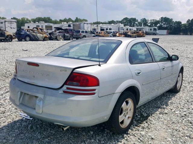 1B3EL46R22N130993 - 2002 DODGE STRATUS SE BLUE photo 4