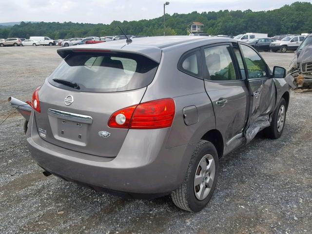 JN8AS5MT9DW523475 - 2013 NISSAN ROGUE S GRAY photo 4