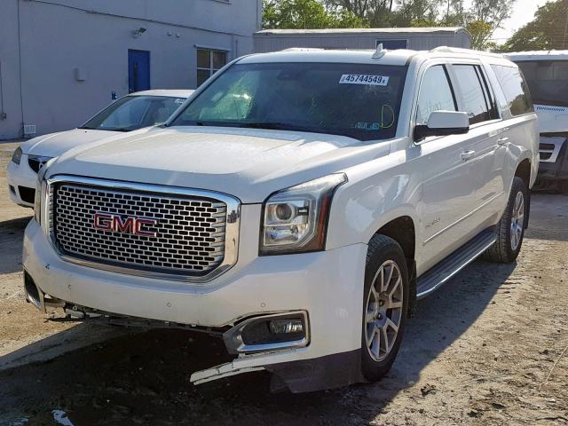 1GKS2JKJ9FR553740 - 2015 GMC YUKON XL D WHITE photo 2