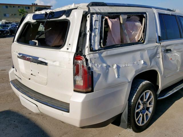 1GKS2JKJ9FR553740 - 2015 GMC YUKON XL D WHITE photo 9