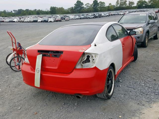 JTKDE167270214620 - 2007 TOYOTA SCION TC თეთრი ფოტო 4