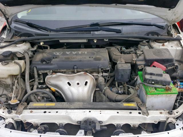 JTKDE167270214620 - 2007 TOYOTA SCION TC თეთრი ფოტო 7