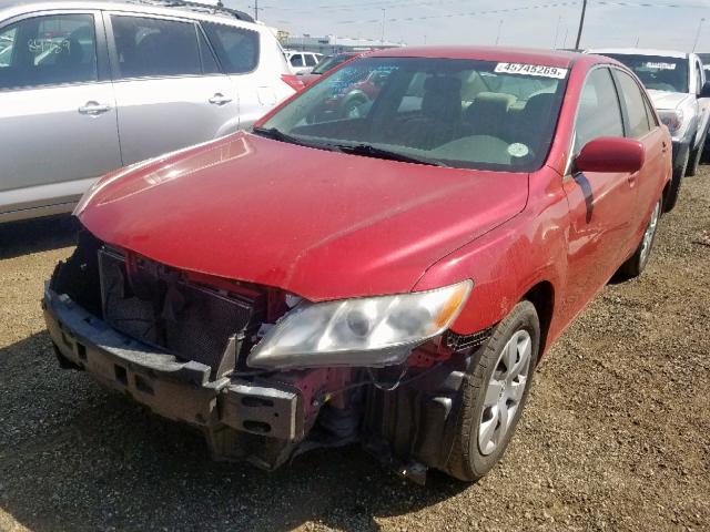 4T1BE46K47U172041 - 2007 TOYOTA CAMRY NEW RED photo 2