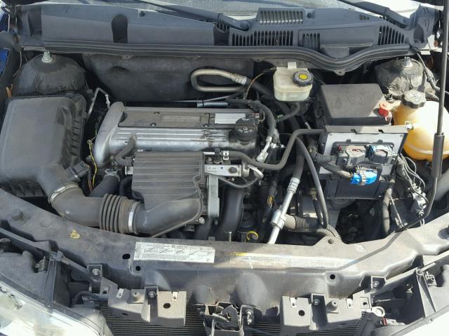 1G8AN12F35Z115699 - 2005 SATURN ION LEVEL BLUE photo 7