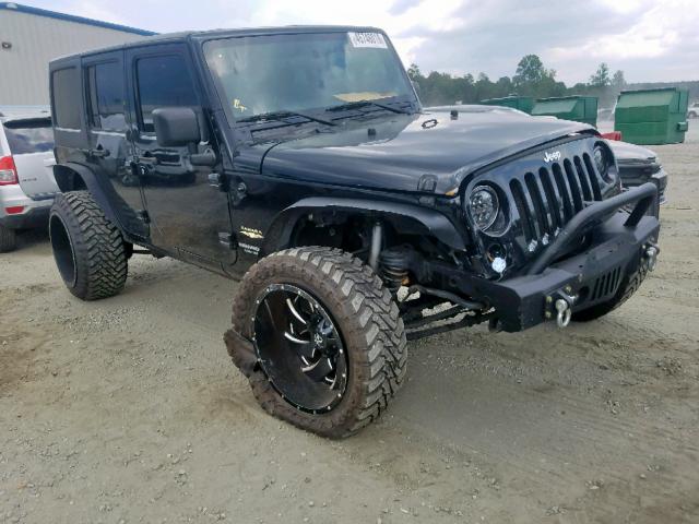 1J4GA59187L166760 - 2007 JEEP WRANGLER S BLACK photo 1