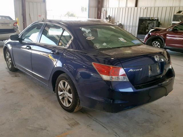 1HGCP2F47AA000962 - 2010 HONDA ACCORD LXP BLUE photo 4