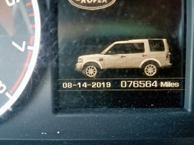 SALAK2V63GA811618 - 2016 LAND ROVER LR4 HSE LU WHITE photo 8