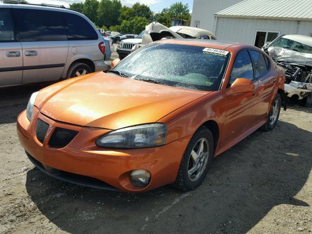 2G2WS522141158278 - 2004 PONTIAC GRAND PRIX ნარინჯისფერი ფოტო 2