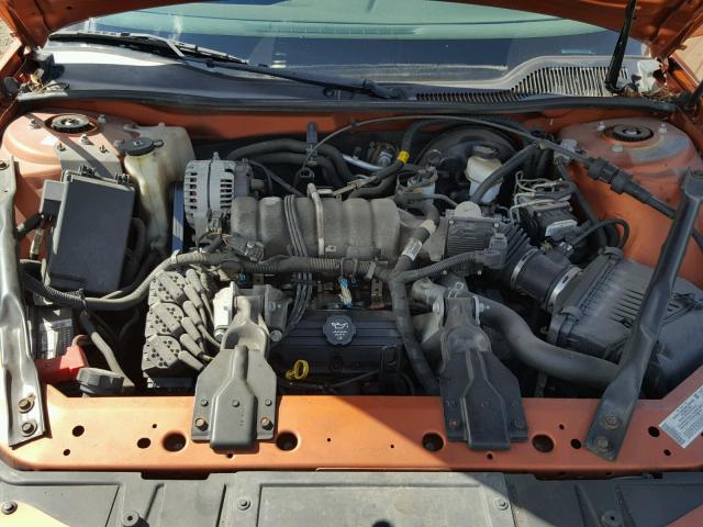 2G2WS522141158278 - 2004 PONTIAC GRAND PRIX ნარინჯისფერი ფოტო 7