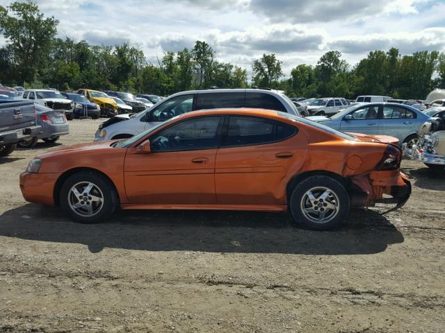 2G2WS522141158278 - 2004 PONTIAC GRAND PRIX ნარინჯისფერი ფოტო 9