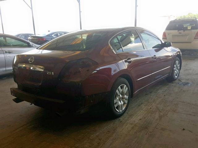 1N4AL2APXAN448453 - 2010 NISSAN ALTIMA BAS MAROON photo 4