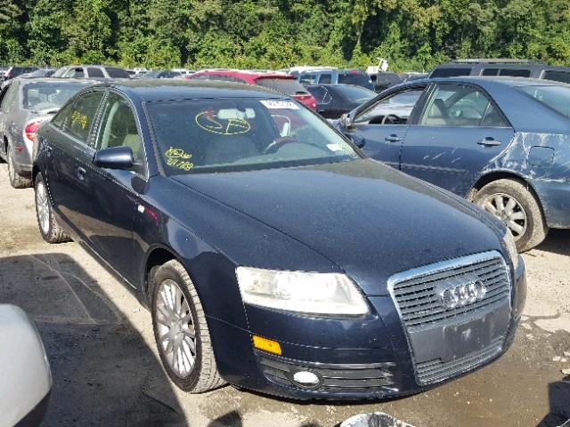 WAUDG74F56N025439 - 2006 AUDI A6 3.2 QUA BLUE photo 1